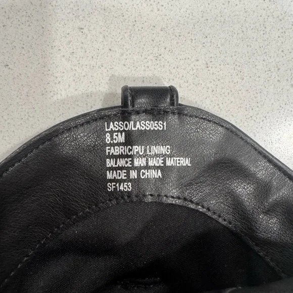 Steve Madden Black Embroidered Heeled Cowboy Boots - Picture 5 of 10